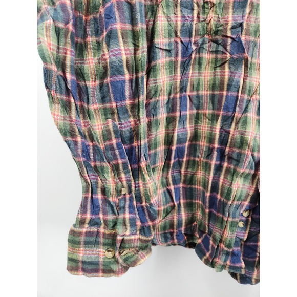 Ivy Crew Classics Mens XL Plaid Long Sleeve Button Down Shirt - Picture 4 of 6